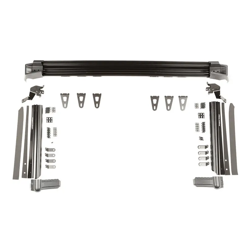 Rugged Ridge 07-18 Jeep Wrangler Jk Elite Fast Track Windshield Light Bar Mount W/ Crossbar 1