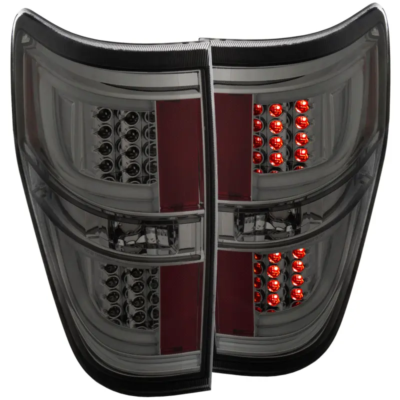 Anzo 2009-2013 Ford F-150 Led Taillights Smoke 1