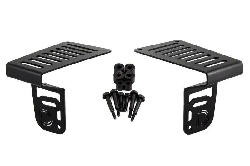 Diode Dynamics 18-21 Jeep Jl Wrangler/Gladiator Cowl Mount Led Bracket Kit 1