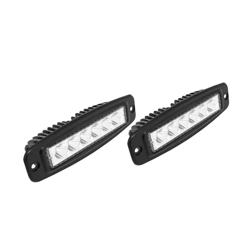 Westin Single Row 6 X 3W Bridgelux W/Terminated Wiring (Set Of 2) - Black 1