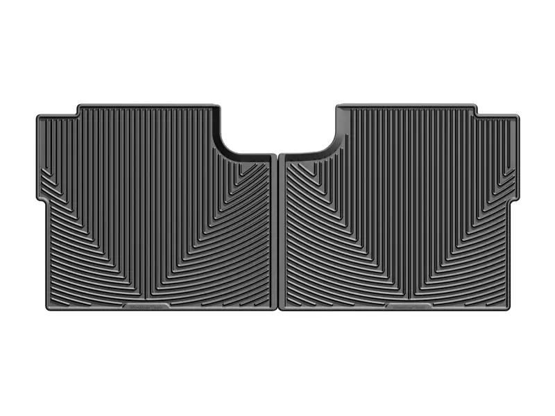 Weathertech 2015+ Ford F-150 Supercrew Rear Rubber Mats - Black 1