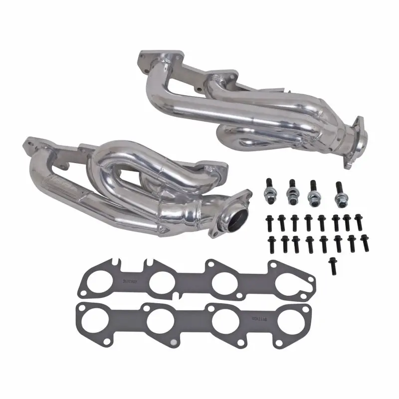 Bbk 04-08 Dodge Ram 5.7 Hemi Shorty Tuned Length Exhaust Headers - 1-3/4 Silver Ceramic 1