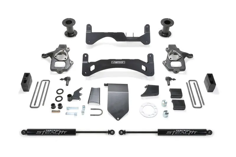Fabtech 14-18 Gm C/K1500 W/Oe Alum. Uca 6In Basic System Gen Ii W/Rear Stealth Shocks 1