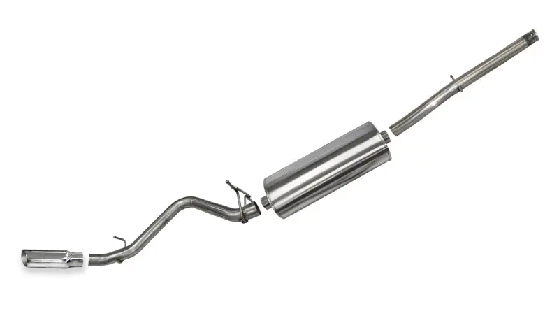 Corsa 14-16 Chevy Silverado Cred Cab/Standard Bed 1500 5.3L V8 Polished Sport Single Side Exhaust 1