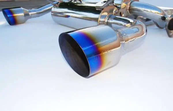 Invidia 03-08 Infiniti G35 Coupe Gemini Single Layer Titanium Tip Cat-Back Exhaust 1