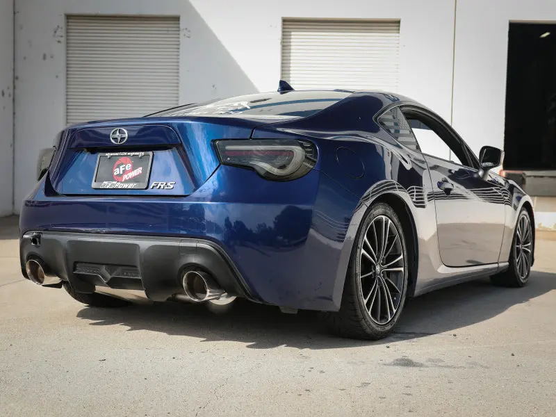 Afe Takeda 17-20 Brz/Frs/86 2.5In 304 Stainless Steel Cat-Back Exhaust 2