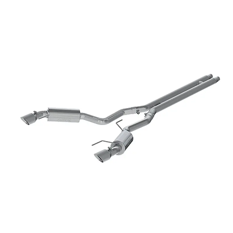 Mbrp 15 Ford Mustang Gt 5.0 3In Cat Back Dual Split Rear Street Version 4.5In Tips - T409 1