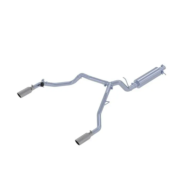 Mbrp 19-20 Ford Ranger 2.3L 3 In Dual Split Rear Exit 4 In Tips Al Cat Back 1
