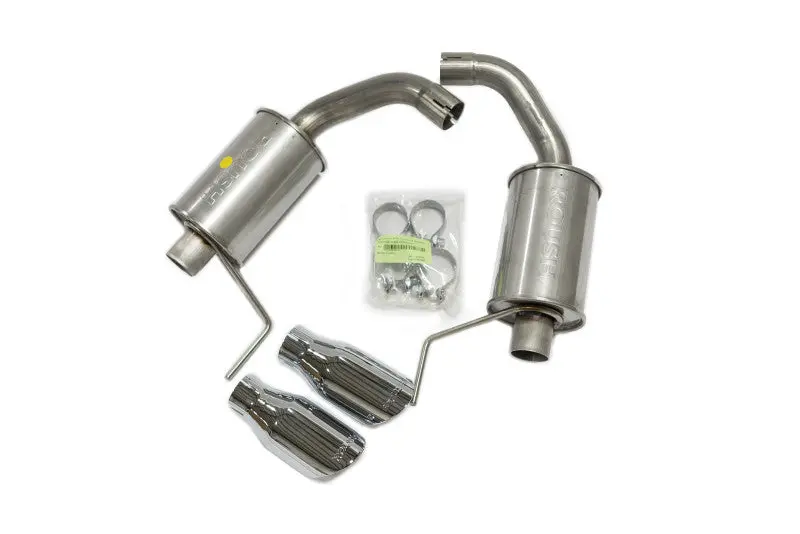 Roush 2015-2019 Ford Mustang 3.7L/2.3L V6/I4 Exhaust Kit W/ Round Tips 1