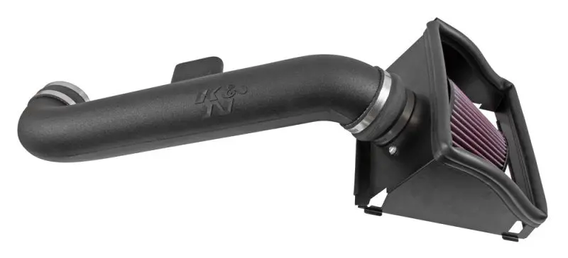 K&N 15-16 Ford F150 V8-5.0L Aircharger Performance Intake Kit 1