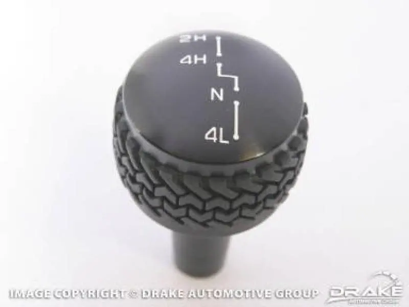 Dv8 Offroad 2007-2018 Jeep Jk 4Wd Shift Knob Black Finish 1