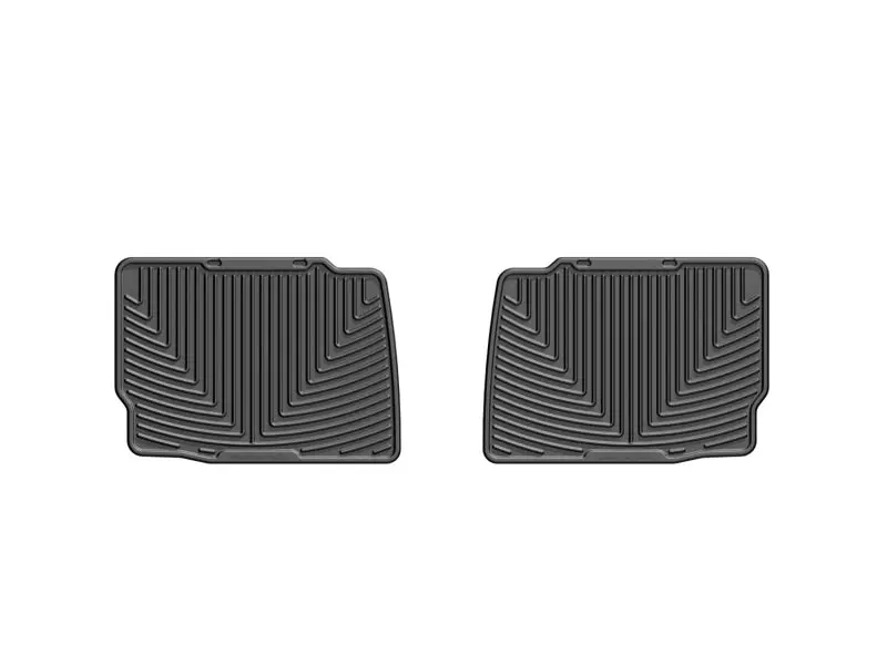 Weathertech 13+ Ford Fusion Rear Rubber Mats - Black 1