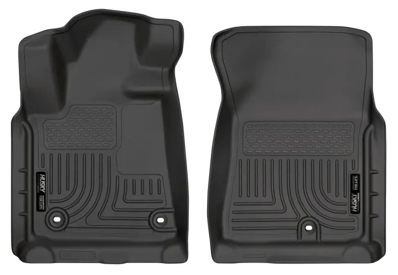 Husky Liners 12-13 Toyota Tundra Weatherbeater Black Front Floor Liners 1