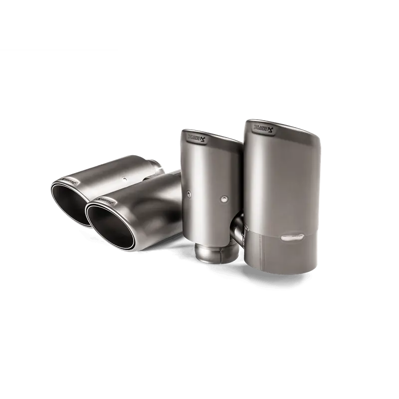 Akrapovic 2018+ Porsche Cayenne V6 (536) Tail Pipe Set (Titanium) 1
