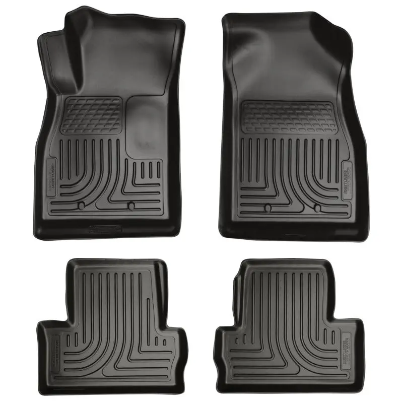 Husky Liners 11-12 Chevrolet Volt Weatherbeater Combo Black Floor Liners 1