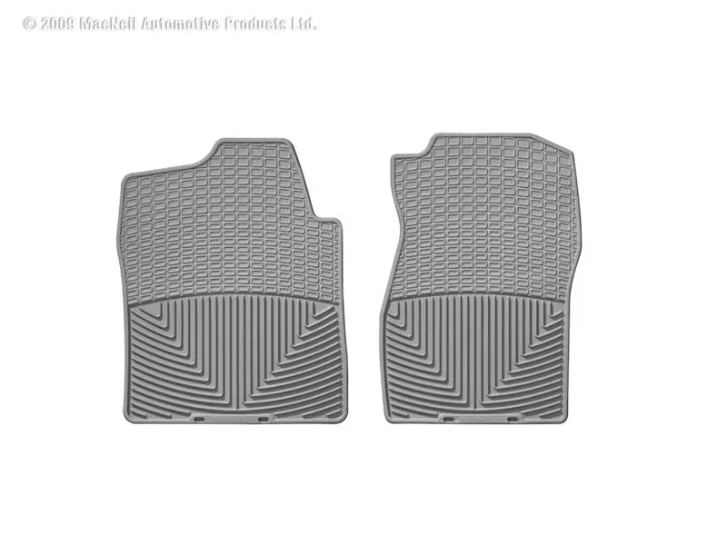 Weathertech 07+ Chevrolet Avalanche Front Rubber Mats - Grey 1