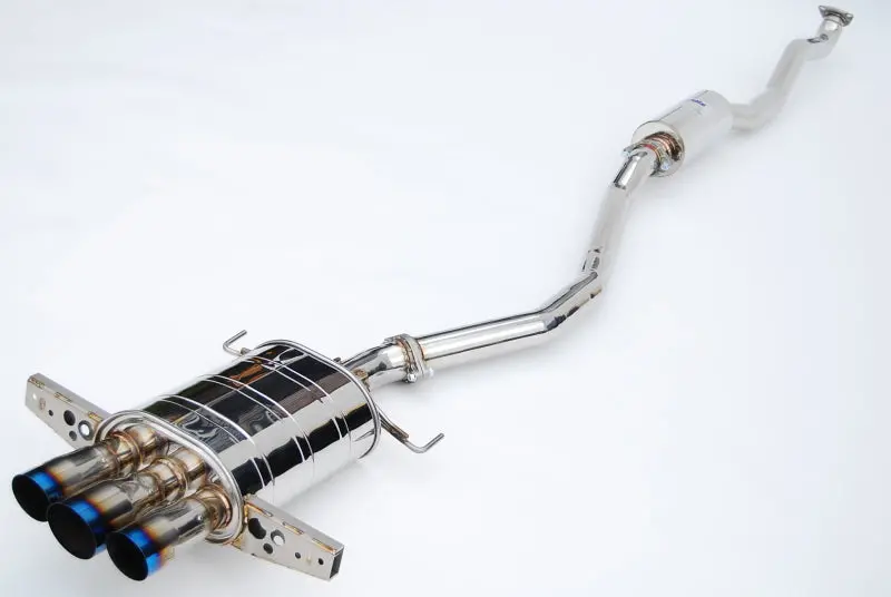 Invidia 17+ Honda Civic Hatchback Q300 Triple Titanium Tip Cat-Back Exhaust 1