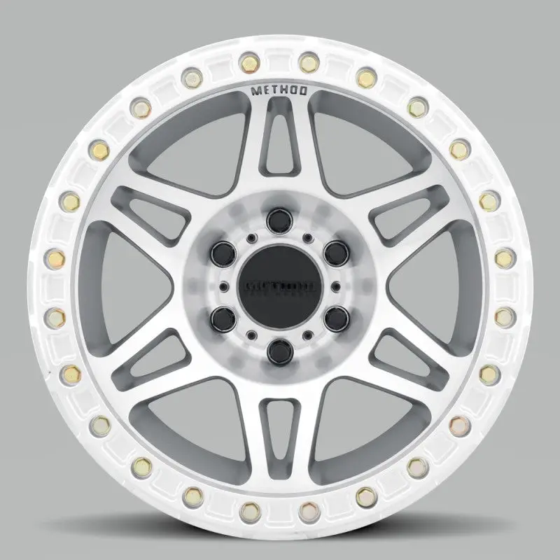 Method Mr106 Beadlock 17X9 -44Mm Offset 6X5.5 108Mm Cb Machined/Clear Coat W/Bh-H24125 Wheel 1