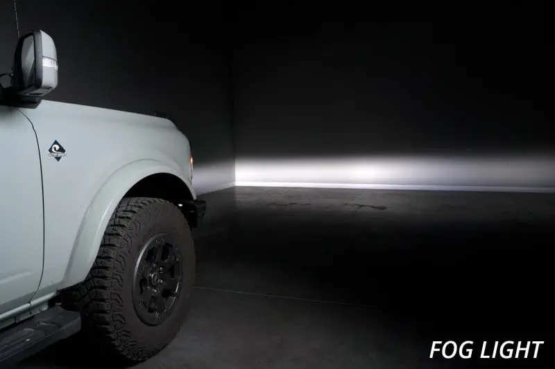 Diode Dynamics 21-Up Ford Bronco Stage Series Fog Pocket Kit - White Max 2