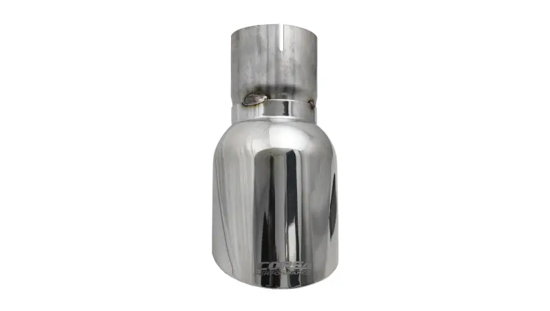 Corsa Single Universal 3.0In Inlet / 4.5In Outlet Polished Pro-Series Tip Kit 1
