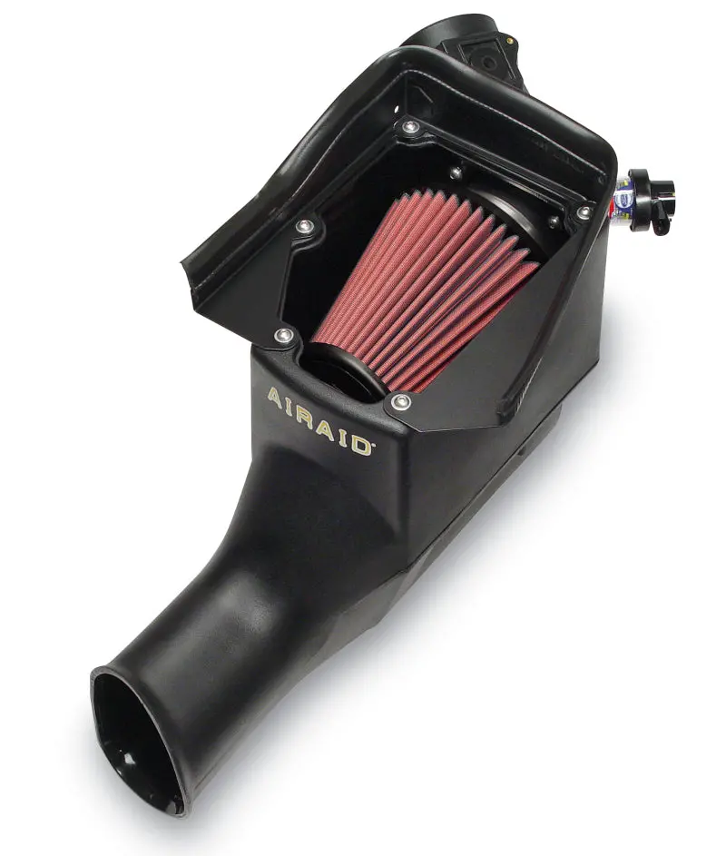 Airaid 03-07 Ford Power Stroke 6.0L Diesel Mxp Intake System W/O Tube (Oiled / Red Media) 1