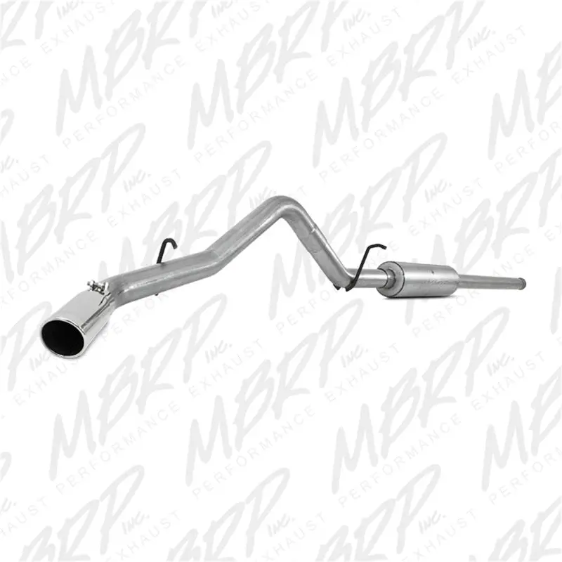 Mbrp 14 Chevy/Gmc 1500 Silverado/Sierra 4.3L V6/5.3L V8 Single Side Exit Al 3In Cat Back Exhaust 1