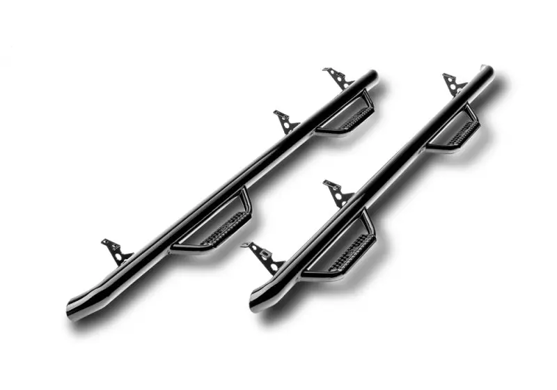 N-Fab Nerf Step 15-17 Gmc - Chevy Canyon/Colorado Crew Cab 5Ft Bed - Gloss Black - W2w - 3In 1