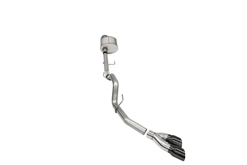 Corsa 2021-2022 Ford F-150 Regular Cab/6.5In Bed 5.0L V8 Xtreme Cat-Back Single Side Exit-Black Pvd 1