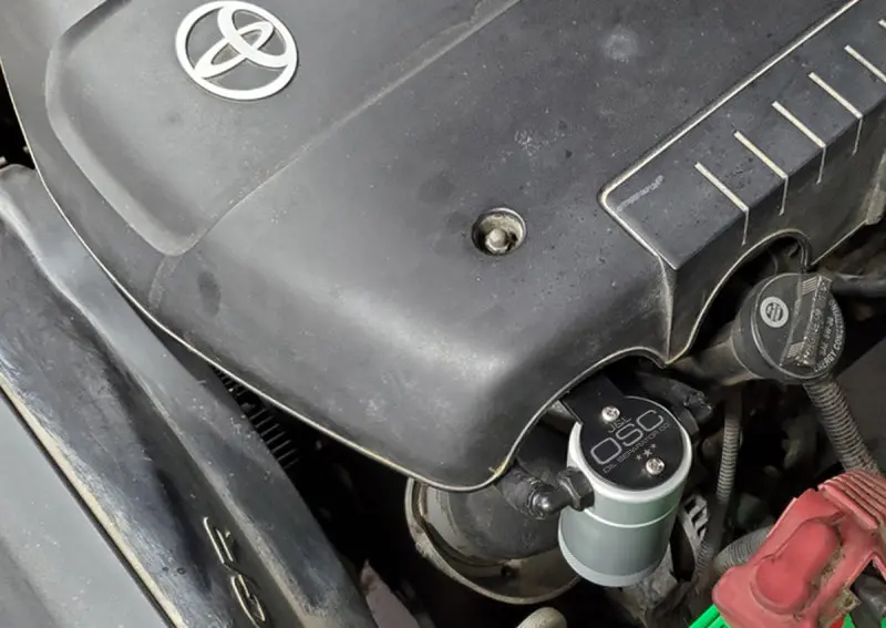 J&Amp;L 05-23 Toyota 4Runner 4.0L Driver Side Oil Separator 3.0 - Clear Anodized 2