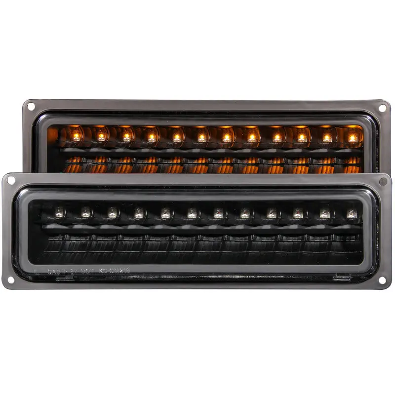 Anzo 1988-1998 Chevrolet C1500 Led Parking Lights Black 1