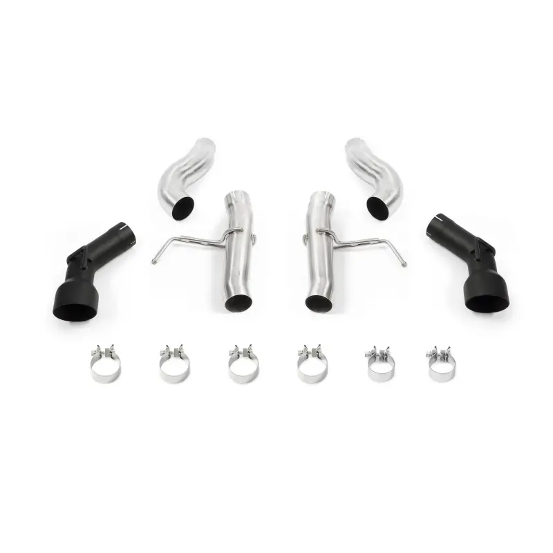Mishimoto 2016+ Chevrolet Camaro 2.0T Dual-Tip Race Axle-Back Exhaust W/ Black Tips 1