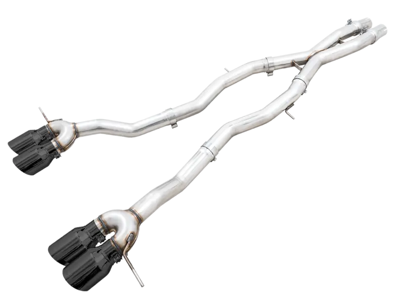 Awe Track Edition Catback Exhaust For Bmw G8x M3/M4 - Diamond Black Tips 1