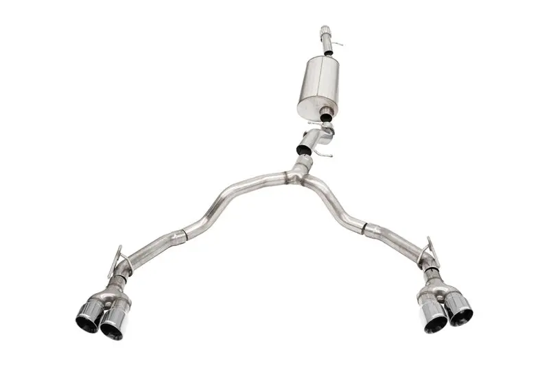 Corsa 21-22 Chevrolet Tahoe/Gmc Yukon 4Dr 6.2L 4Wd Dual Rear 3/2.75In Sport Cat-Back Dw 4In Pol Tips 1