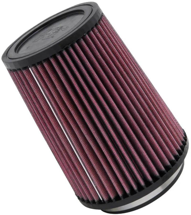K&N Filter Universal Rubber Filter 4 Inch Flange 5 3/8 Inch Base 4 3/8 Inch Top 7 Inch Height 1