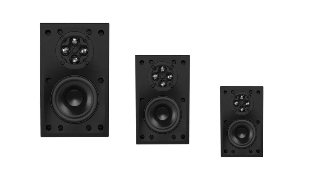 James Loudspeaker Visual Experience Level 3 Rectangle Wall Speakers 1