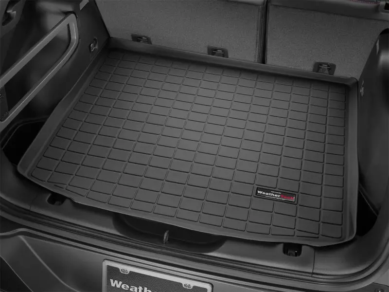 Weathertech 2018+ Jeep Wrangler Unlimited Jl W/O Subwoofer Cargo Liners - Black 1