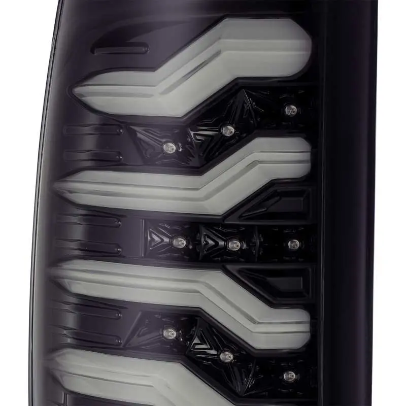 Alpharex 09-18 Dodge Ram 1500 Pro-Series Led Tail Lights Jet Black 2