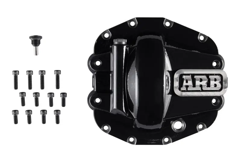 Arb Diff Cover Blk Jeep Jl Rubicon Front 1