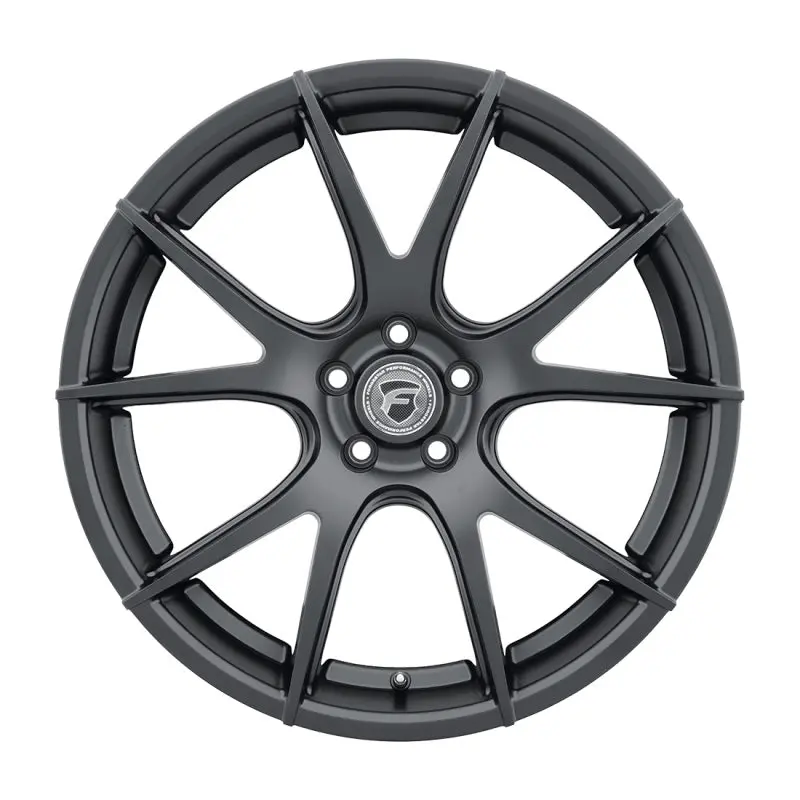 Forgestar Cf5v 20X9 / 5X114.3 Bp / Et35 / 6.4In Bs Satin Black Wheel 1