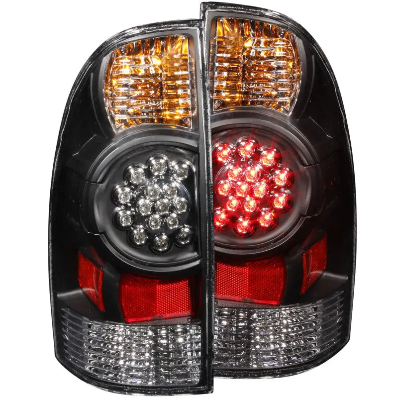 Anzo 2005-2015 Toyota Tacoma Led Taillights Black 1