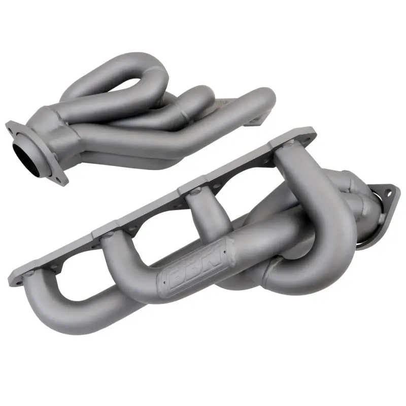 Bbk 86-93 Mustang 5.0 Shorty Tuned Length Exhaust Headers - 1-5/8 Titanium Ceramic 1