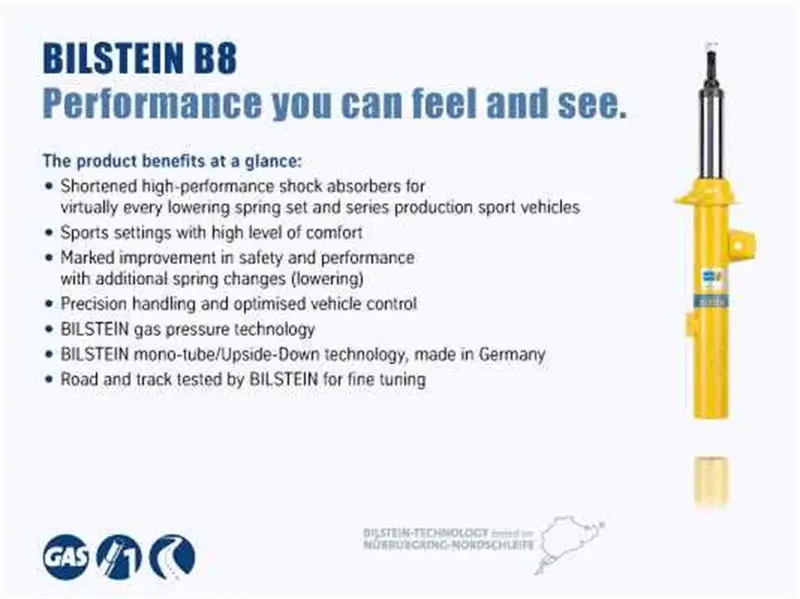 Bilstein 5100 Series 17-19 Nissan Titan Rear Shock Absorber 1