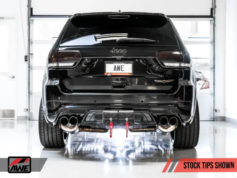 Awe Tuning 2020 Jeep Grand Cherokee Srt/Trackhawk Track Edition Exhaust - Use W/Stock Tips 1