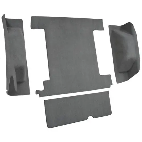 1966-1973 Ford Bronco Cargo Area Carpet Kit (1 Gas Tank, With Tailgate Lock) - Loop 2