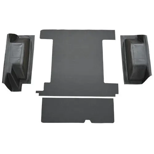 1966-1977 Ford Bronco Cargo Area Vinyl Flooring Kit (1 Gas Tank, With Tailgate Lock) 1