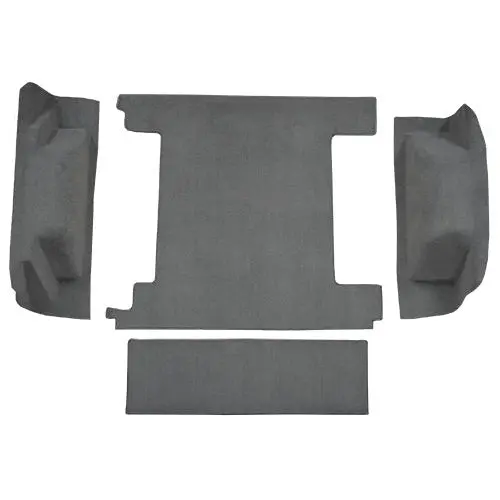 1974-1976 Ford Bronco Cargo Area Carpet Kit (2 Gas Tanks, Without Tailgate Lock) - Cutpile 1