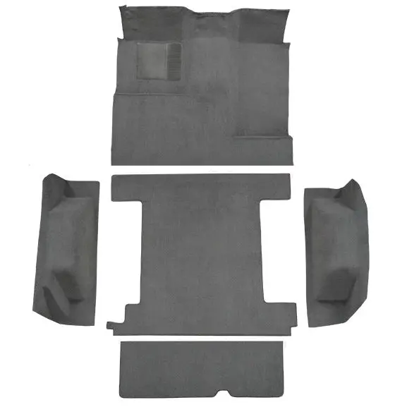 1974-1976 Ford Bronco Complete Carpet Kit (1 Gas Tank, With Tailgate Lock) - Cutpile 1
