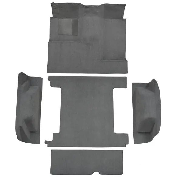1974-1976 Ford Bronco Complete Carpet Kit (2 Gas Tanks, With Tailgate Lock) - Cutpile 1