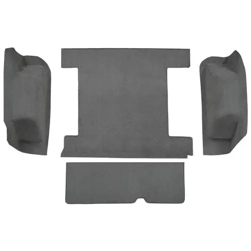 1977 Ford Bronco Cargo Area Carpet (With Tailgate Lock) - Cutpile 1
