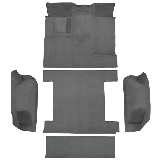 1977 Ford Bronco Complete Carpet Kit (Without Tailgate Lock) - Cutpile 1